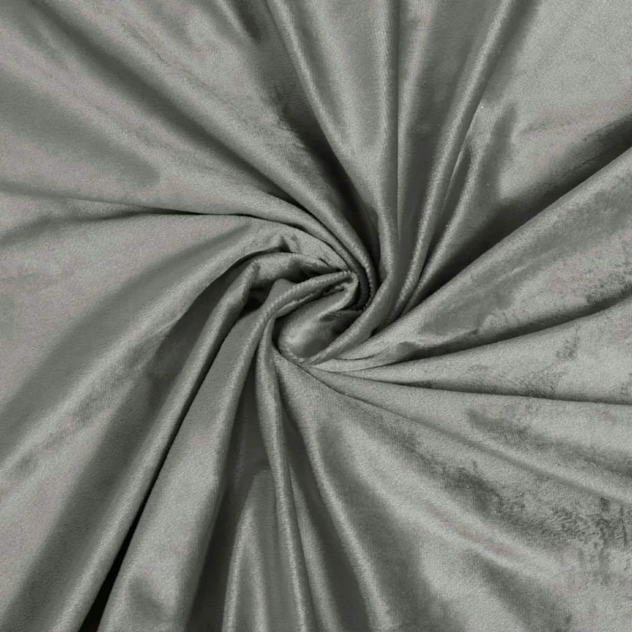 Housse de couette et deux taies d'oreiller velours (240 x 220 cm) Velina Gris anthracite