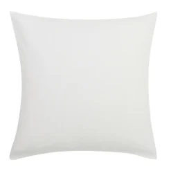 Housse de couette et deux taies d'oreiller coton (260 x 240 cm) Meline Blanc