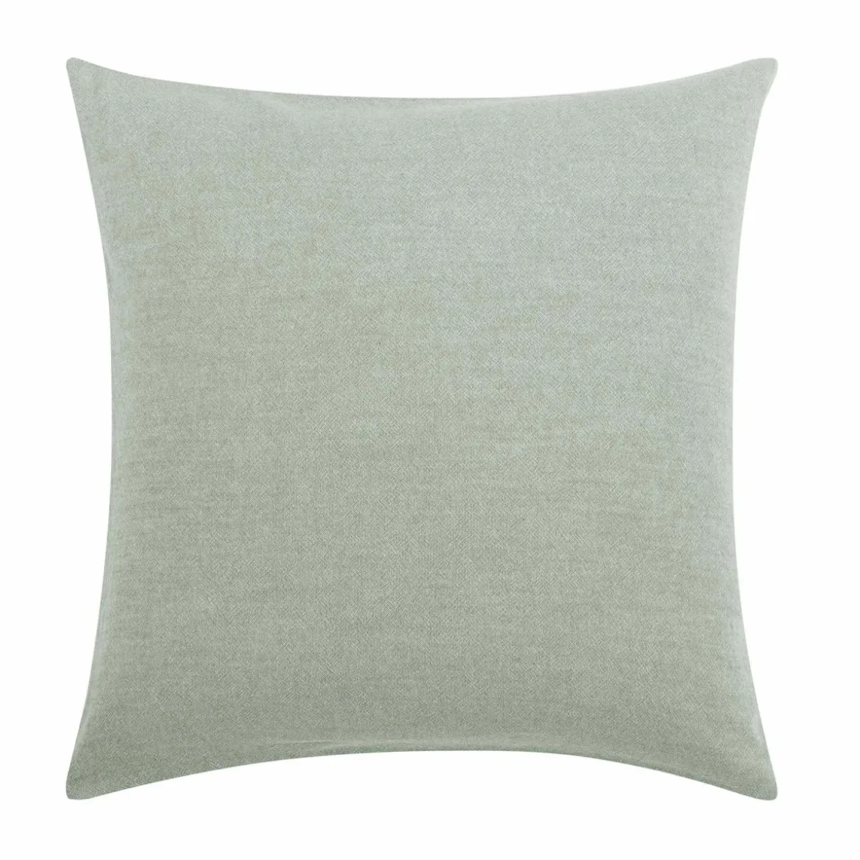 Housse de couette et deux taies d'oreiller coton (240 x 220 cm) Meline Vert sauge