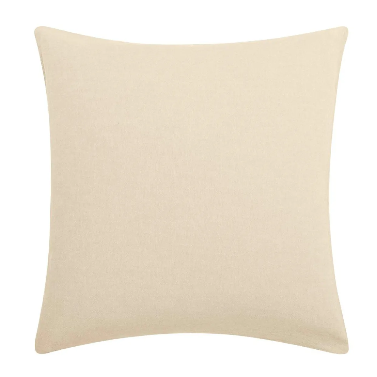 Housse de couette et deux taies d'oreiller coton (260 x 240 cm) Meline Beige sable
