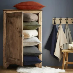 Housse de couette flanelle de coton (200 x 200 cm) Nina Ficelle