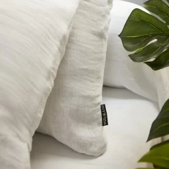 Housse de couette gaze de coton (280 x 240 cm) Gaïa Blanc chantilly