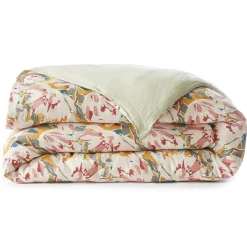 Housse de couette gaze de coton (260 x 240 cm) April Multicolore