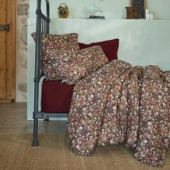Housse de couette gaze de coton (140 x 200 cm) Constance Camel