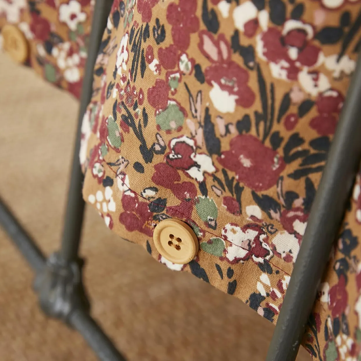 Housse de couette gaze de coton (140 x 200 cm) Constance Camel