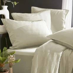 Housse de couette lyocell Tencel™ lavé (240 x 220 cm) Olivia Beige pampa