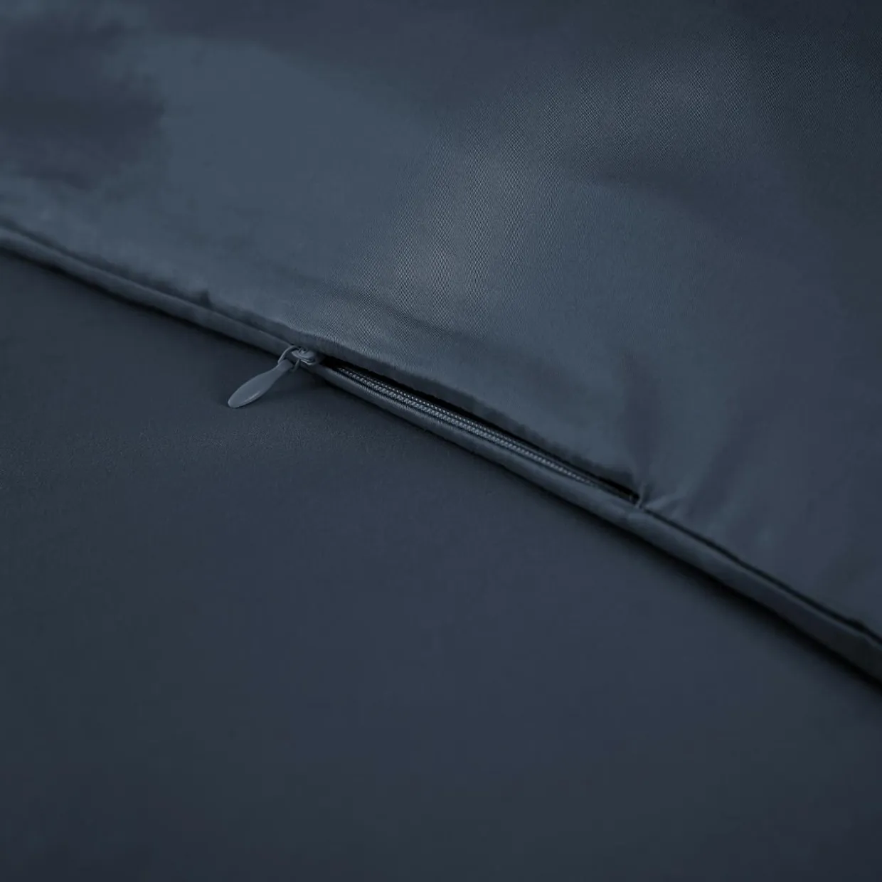 Housse de couette satin de bambou (240 x 220 cm) Sienna Bleu nuit