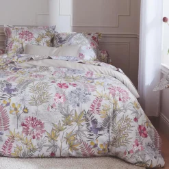Housse de couette satin de coton (200 x 200 cm) Anaïs Multicolore