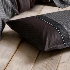 Housse de couette satin de coton (300 x 240 cm) Enzo Noire