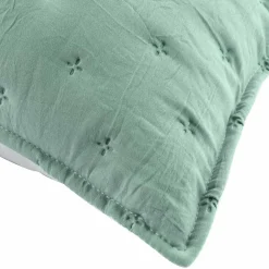 Housse de coussin carrée (60 cm) Mellow Chic Vert menthe