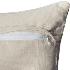 Housse de coussin carrée coton (40 x 40 cm) Etnik Gris