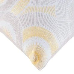 Housse de coussin carrée coton (40 x 40 cm) Eclipse Écru