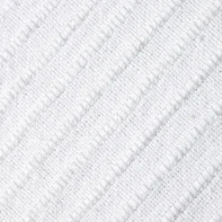 Housse de coussin carrée coton tissé (40 x 40 cm) Léa Blanche
