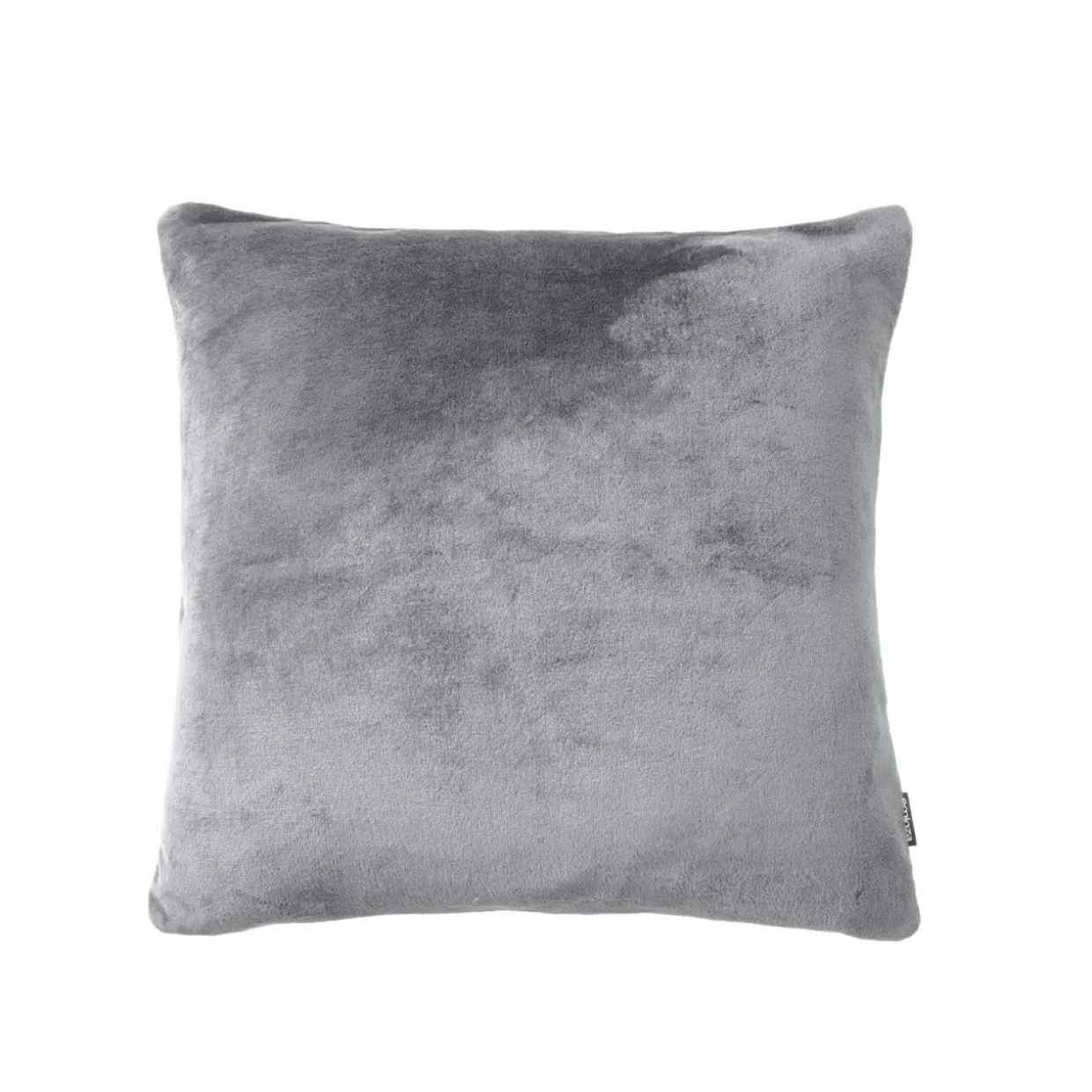 Housse de coussin carrée flanelle (45 x 45 cm) Didou Gris clair