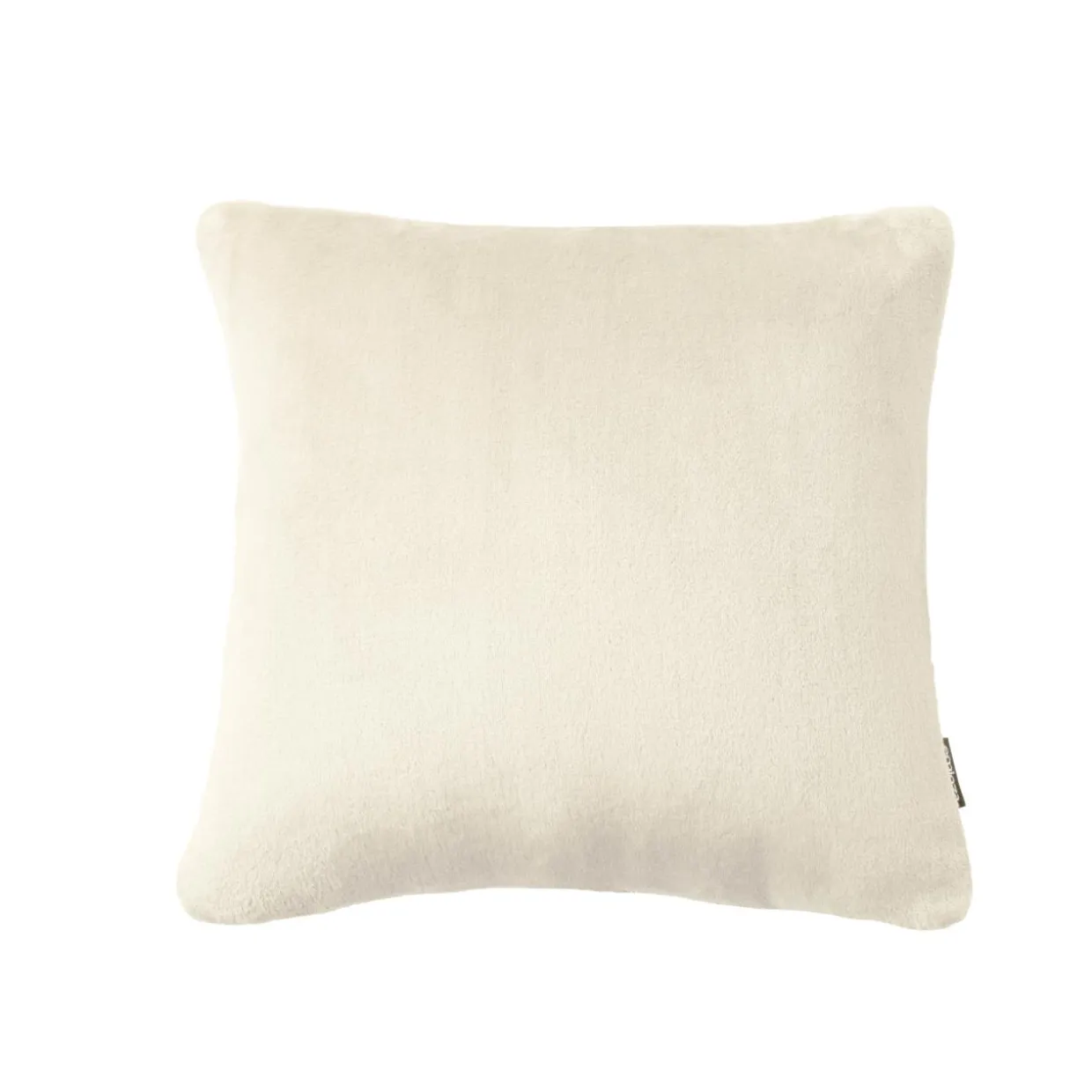 Housse de coussin carrée flanelle (45 x 45 cm) Didou Beige grège