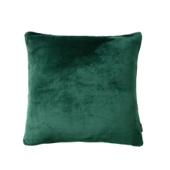 Housse de coussin carrée flanelle (45 x 45 cm) Didou Verte