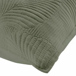 Housse de coussin carrée microfibre (60 x 60 cm) Palombine Vert kaki