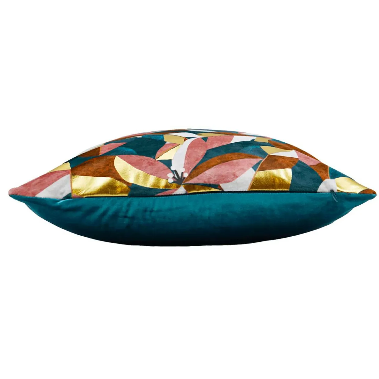 Housse de coussin carrée velours (40 x 40 cm) Rosia Multicolore