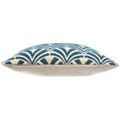 Housse de coussin carrée (40 x 40 cm) Dory Bleue
