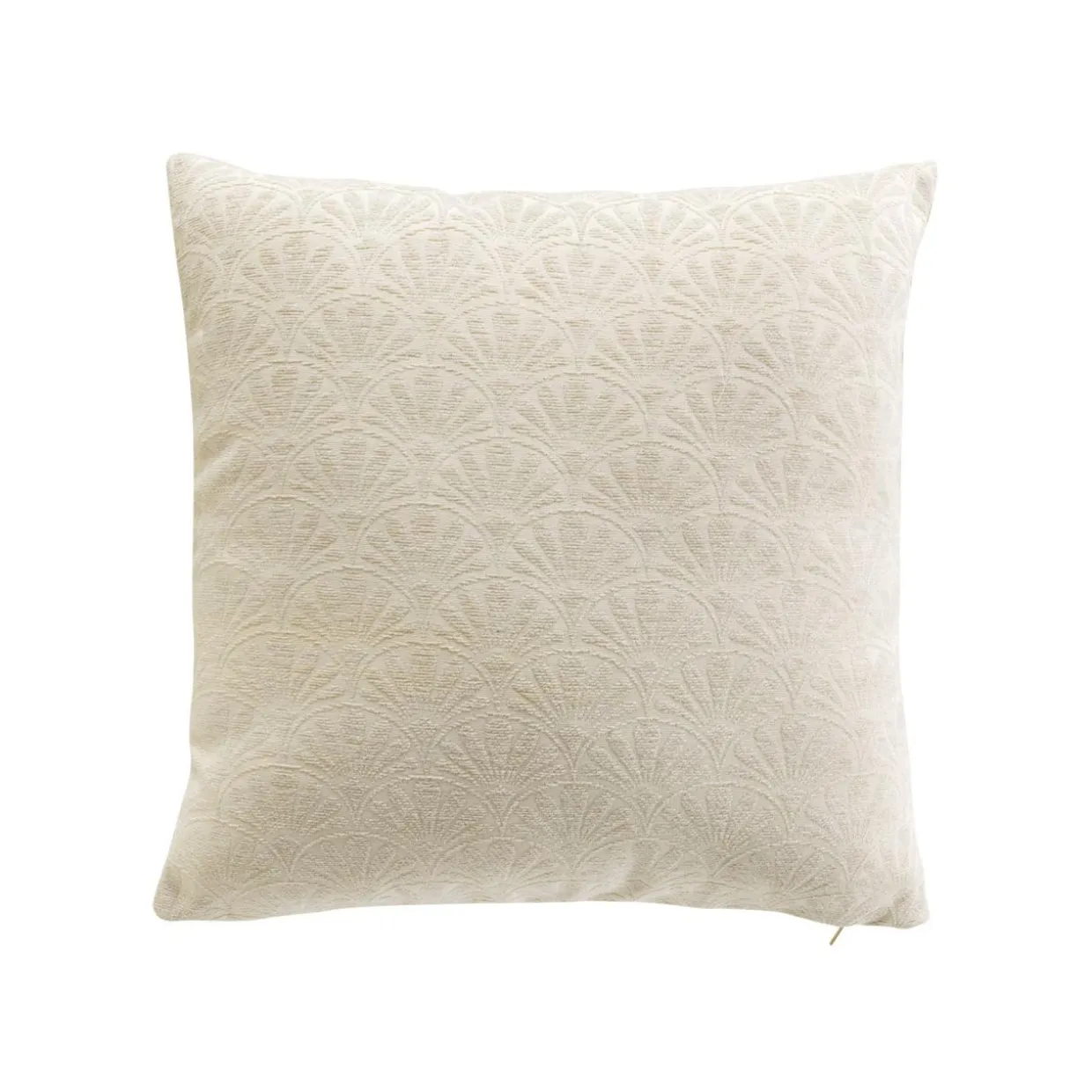 Housse de coussin carrée (40 x 40 cm) Echo Ecru