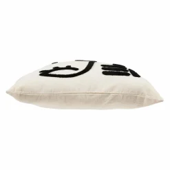 Housse de coussin carrée (40 x 40 cm) Portrait Blanche