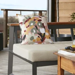 Housse de coussin extérieur carrée (45 x 45 cm) Léane Multicolore