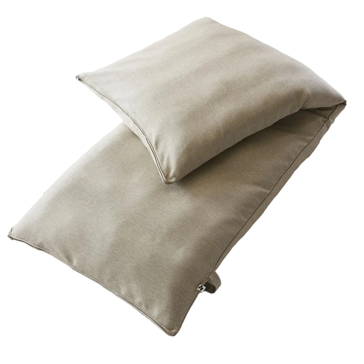 Housse de coussin pour bain de soleil (190 x 70 cm) Naia Beige sable