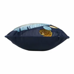 Housse de coussin rectangulaire velours (30 x 50 cm) Prusseor Bleue