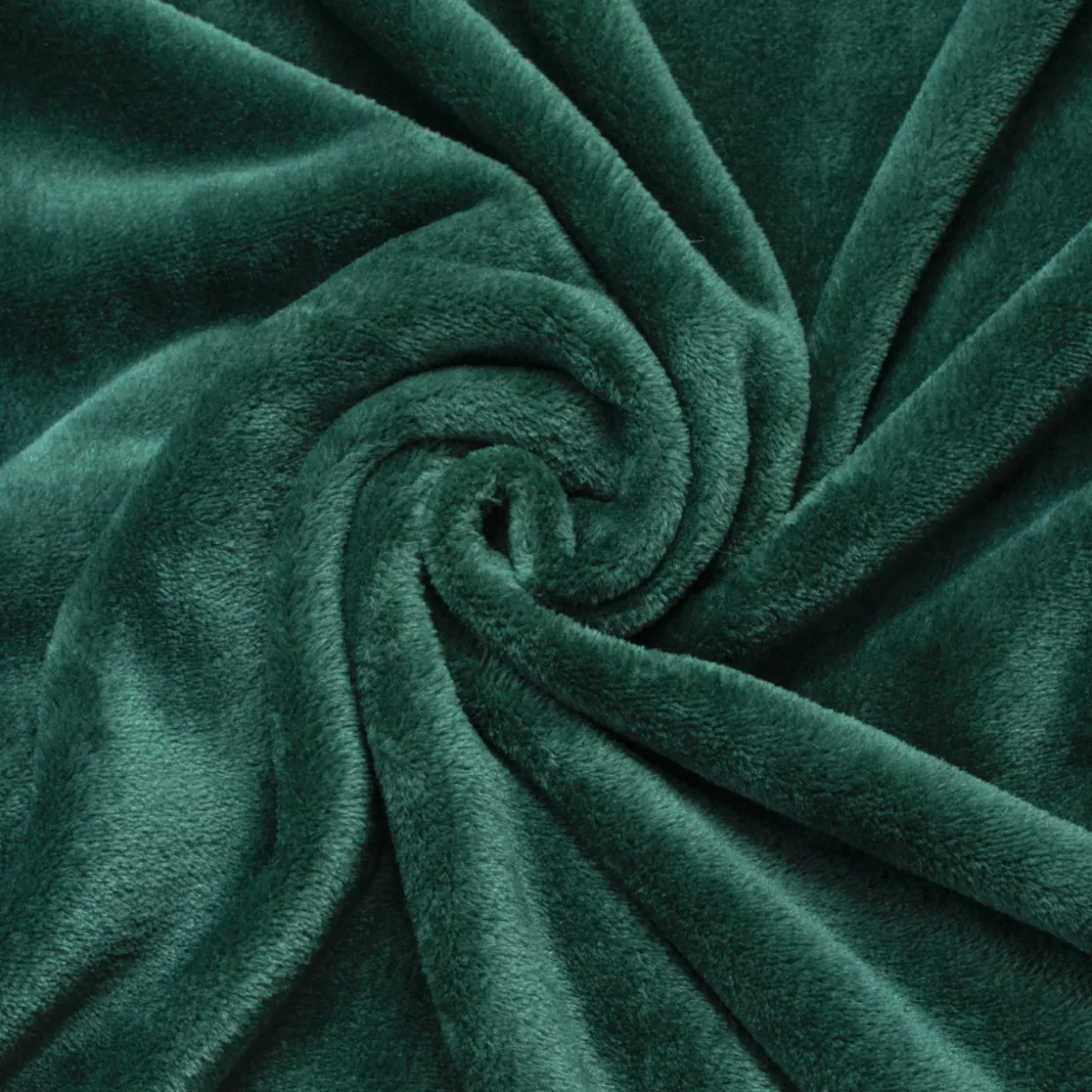 Housse de coussin rectangulaire flanelle (40 x 60 cm) Didou Verte