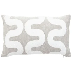 Housse de coussin rectangulaire (30 x 50 cm) Jeni Beige