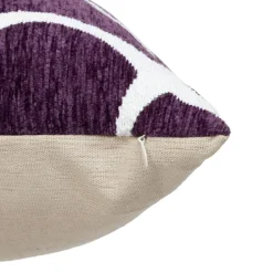 Housse de coussin rectangulaire (30 x 50 cm) Jeni Violet