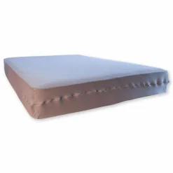 Housse de matelas intégrale (140 x 190 cm) Emeline Gris clair