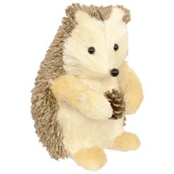 Hérisson de Noël (H24 cm) Louison Marron pailleté