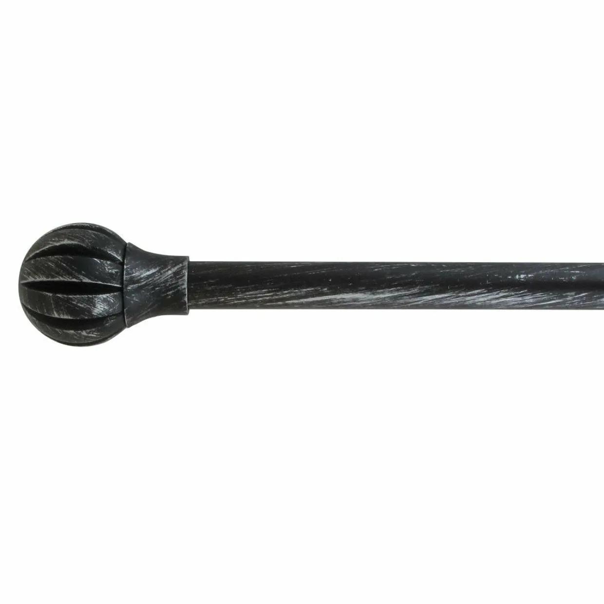 Kit de tringle extensible (L120 - L210 cm / D19 mm) Touch of zen Noir