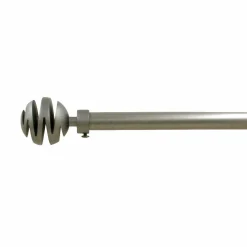 Kit de tringle extensible (L120 - L210 cm / D19 mm) Villalouise Gris