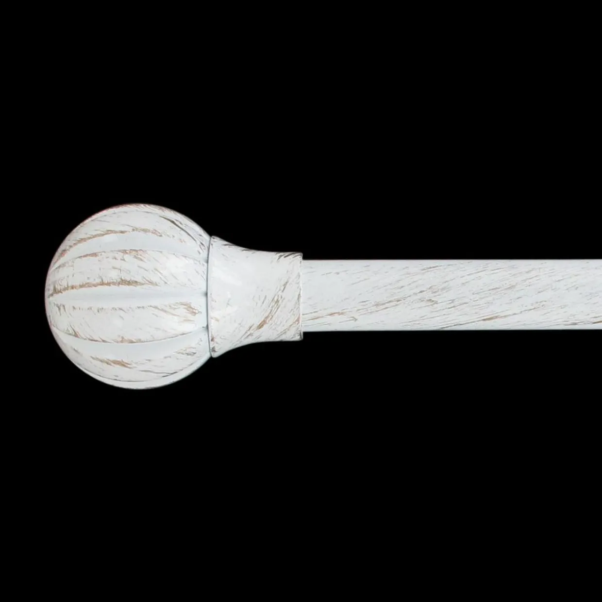 Kit de tringle extensible (L120 - L210 cm / D19 mm) Touch of Zen Blanc et Or