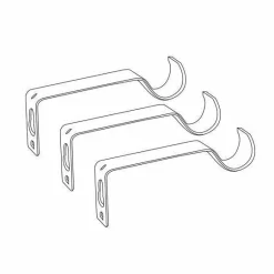 Kit de tringle extensible (L120 - L210 cm / D16 mm) Ariane Bronze