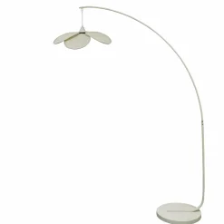 Lampadaire design pétale (H156 cm) Teruel Beige