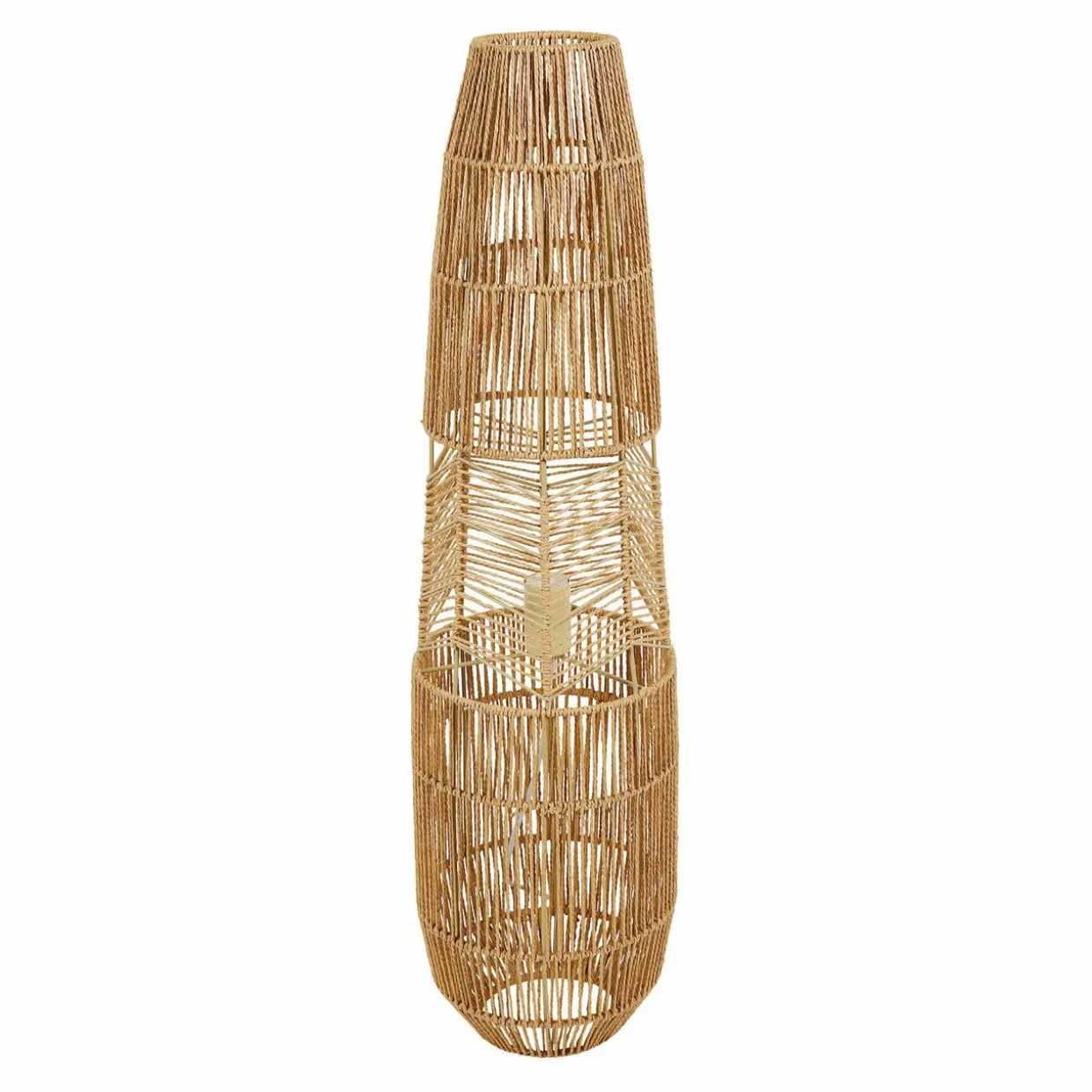 Lampadaire en cordes (H90 cm) Ajay Naturel