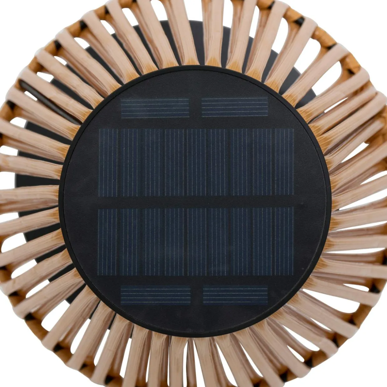 Lampadaire extérieur solaire (H108 cm) Kesy Naturel