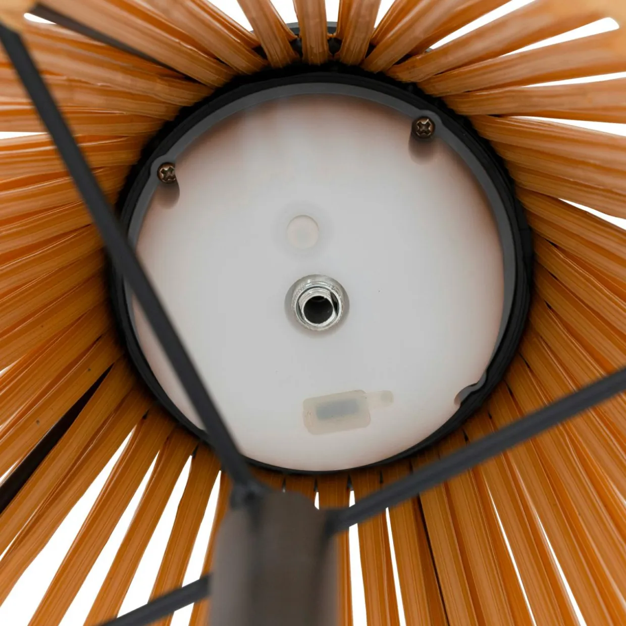 Lampadaire extérieur solaire (H108 cm) Kesy Naturel