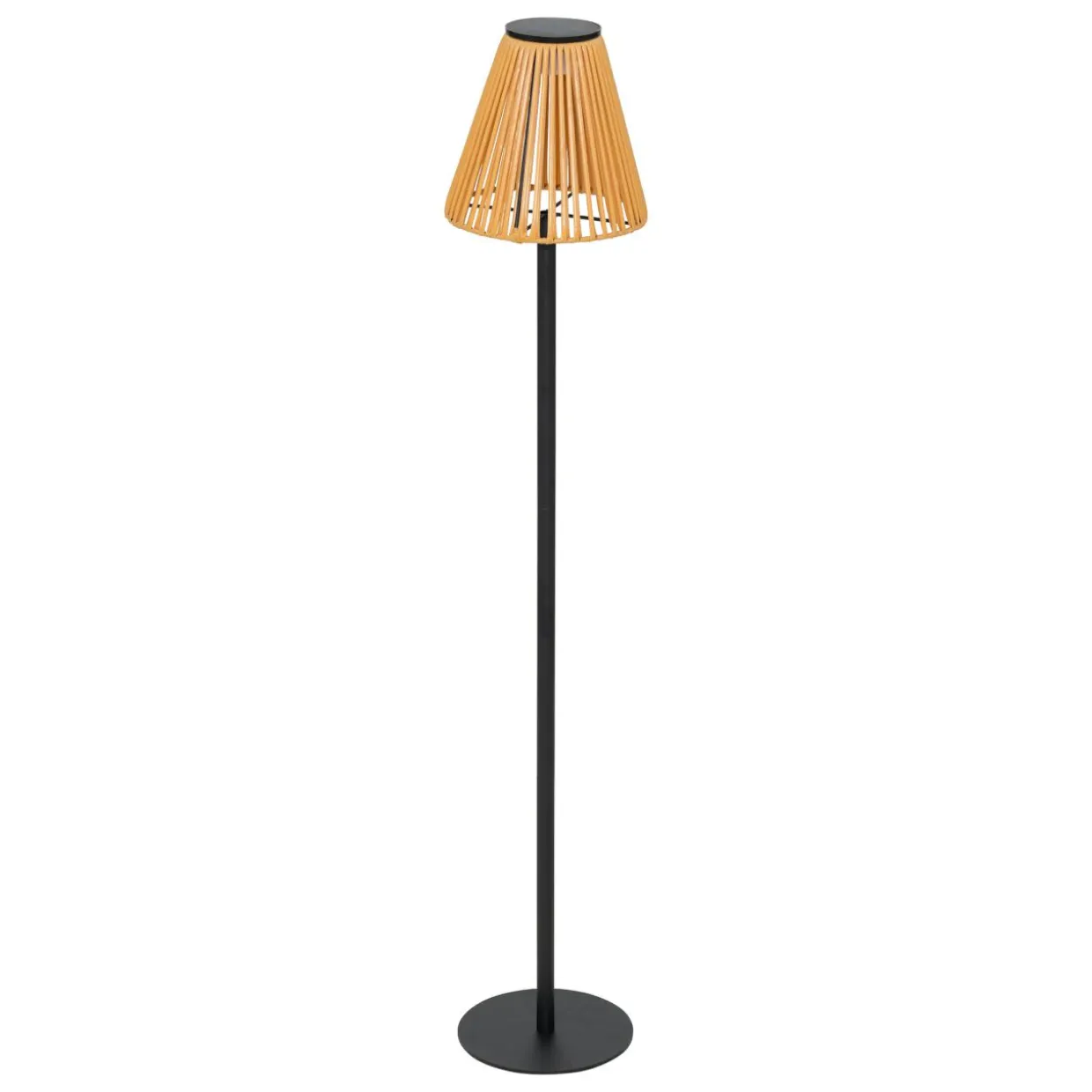 Lampadaire extérieur solaire (H108 cm) Kesy Naturel