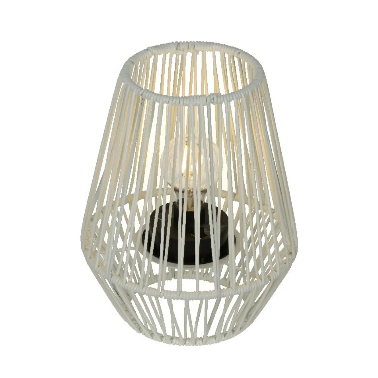 Lampe de jardin solaire 3 lumens (H25 cm) Midtown Blanc