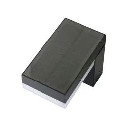 Lampe murale solaire 600 lumens (H12,5 cm) Elite Gris anthracite