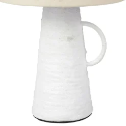 Lampe à poser amphore (H28,5 cm) Abisko Blanche