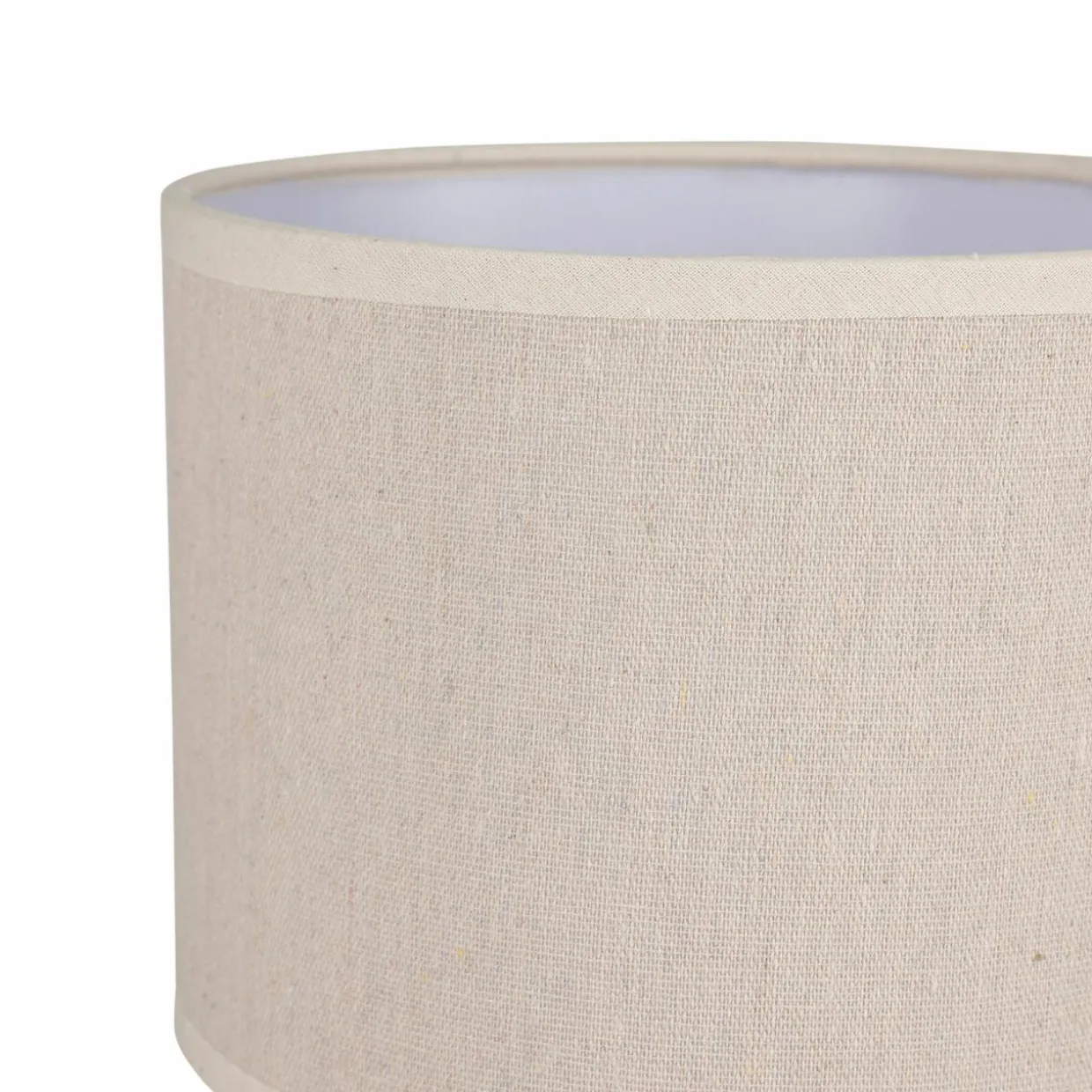 Lampe à poser en ciment (H29 cm) Portland Noir et beige
