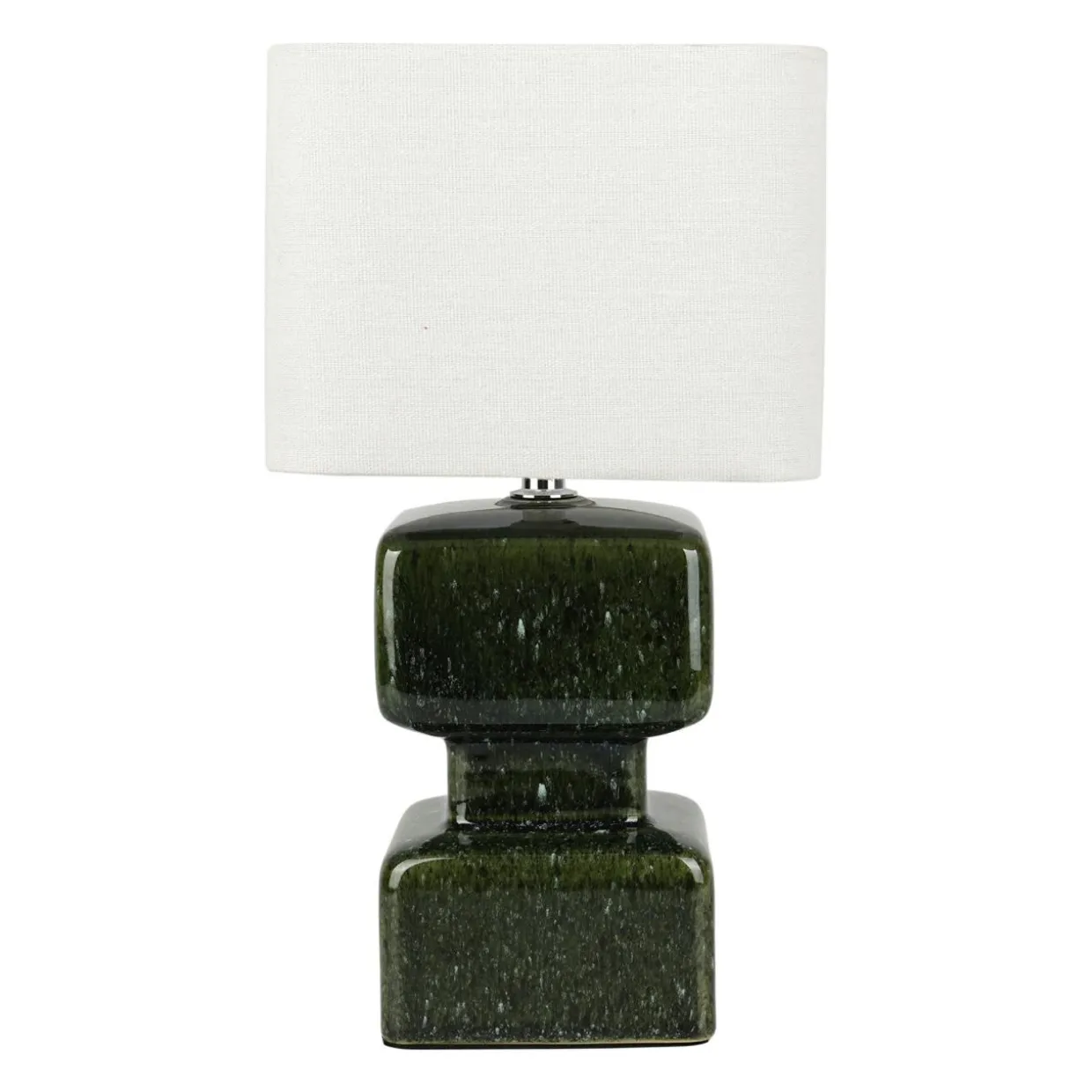 Lampe à poser en céramique (H34 cm) Céladon Verte