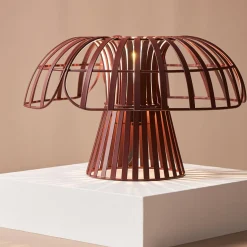 Lampe à poser en métal (20 cm) Poppi Terracotta