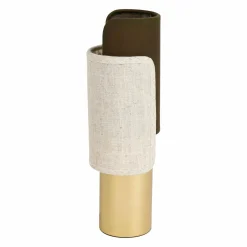 Lampe à poser en métal (H28 cm) Bourgeon Verte