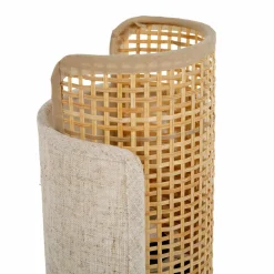 Lampe à poser en métal (H28 cm) Luma Beige et doré